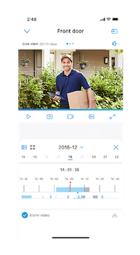  Accesarea inregistrarilor salvate pe Micro SD Card